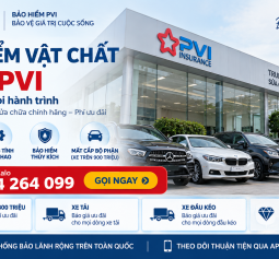 Bảo hiểm vật chất ô tô PVI – Quyền lợi mở rộng, phí ưu đãi