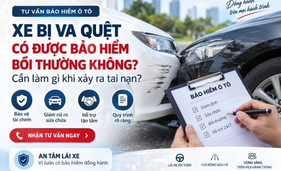 Xe Bị Va Quệt Có Được Bảo Hiểm Bồi Thường Không?